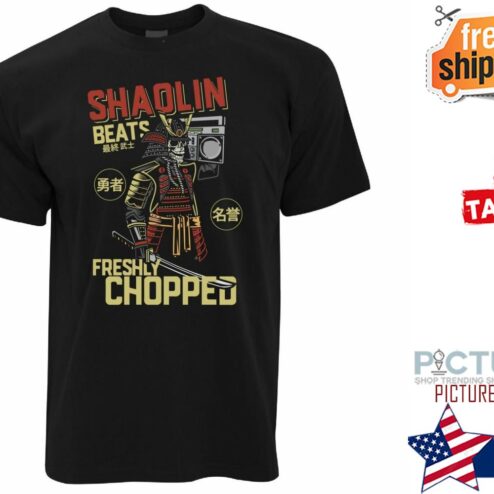 Samurai shaolin beats freshly chopped shirt