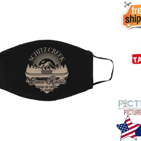 Schitz Creek Canoe Rentals paddles not included face mask