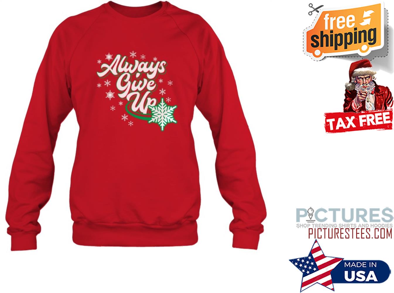 Shop Vlog Ross Creations Give Up Florida Christmas Sweater