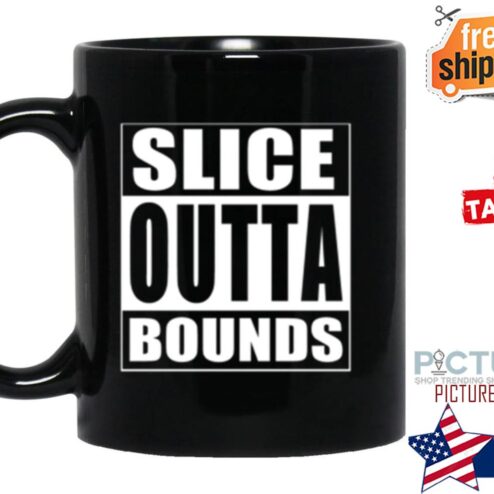 Slice Outta Bounds mug