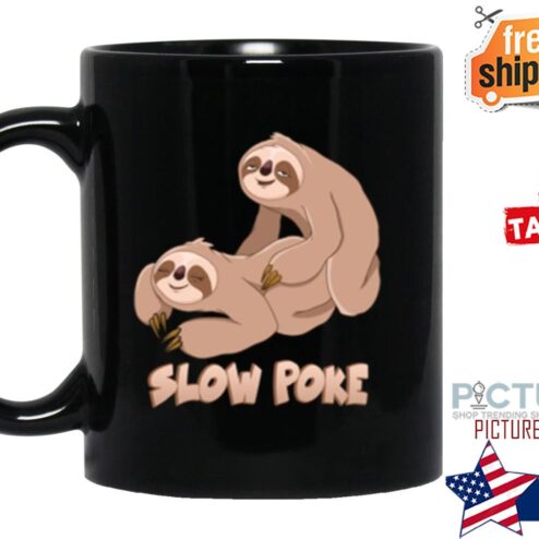 Sloth Slow Poke mug