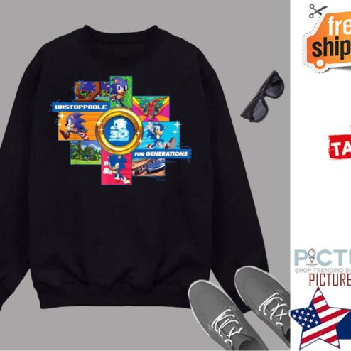 Sonic The Hedgehog 30 Jahre Unstoppable Shirt