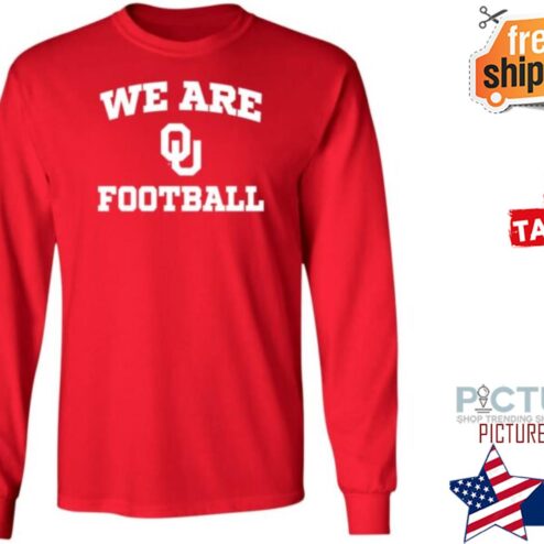 Soonertracker We Are Ou Football Shirt