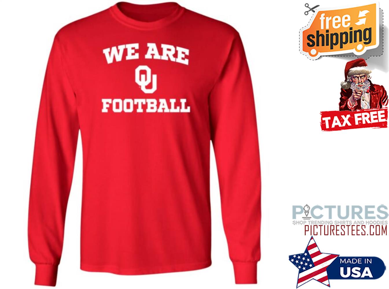 Soonertracker We Are Ou Football Sweatshirt