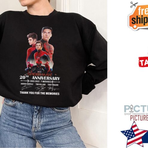 Spider Man 20th Anniversary 2022 Version Crewneck shirt