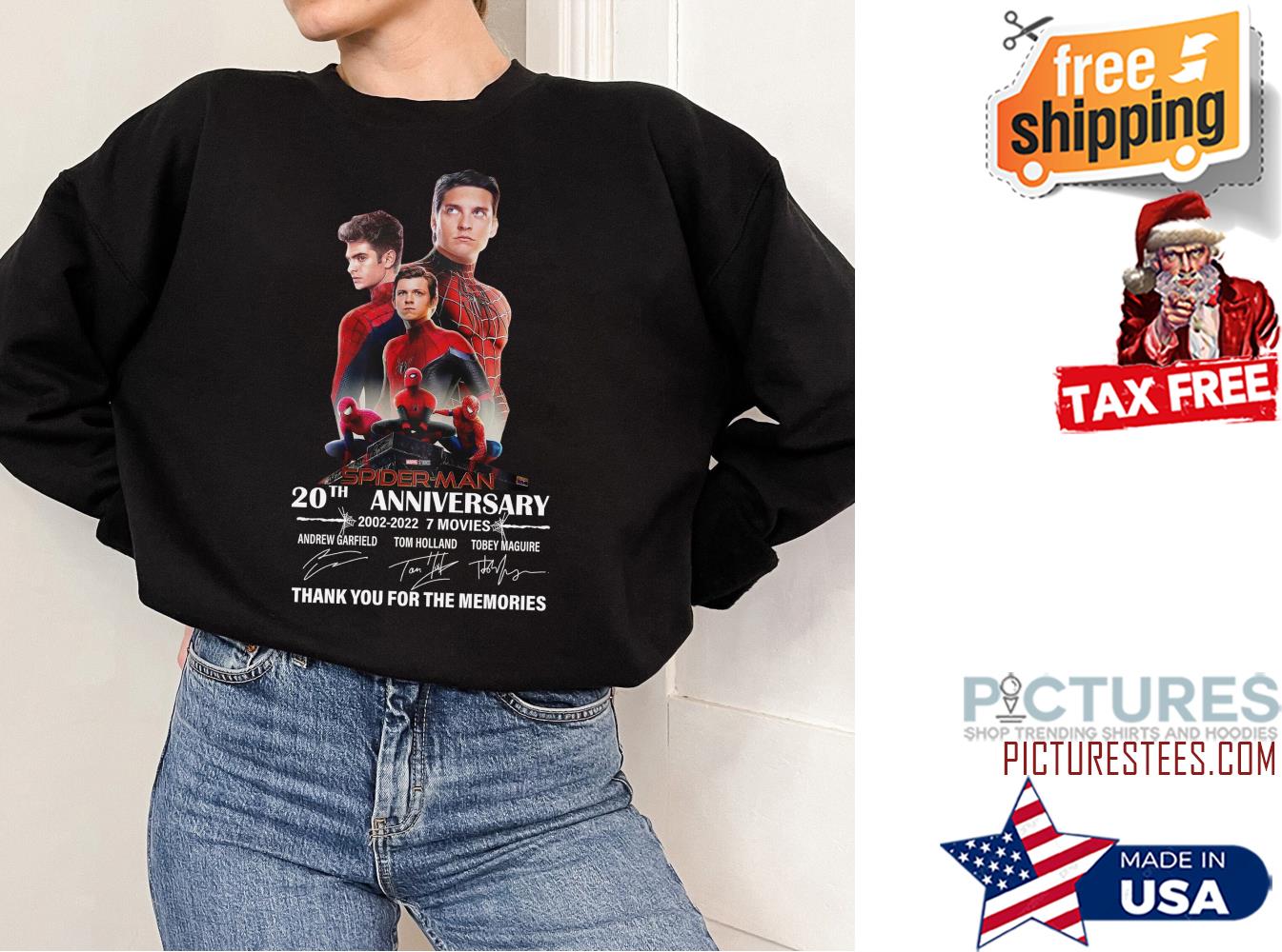 Spider Man 20th Anniversary 2022 Version Crewneck Sweatshirt