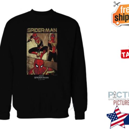 Spider Man No Way Home Panel Poster Shirt