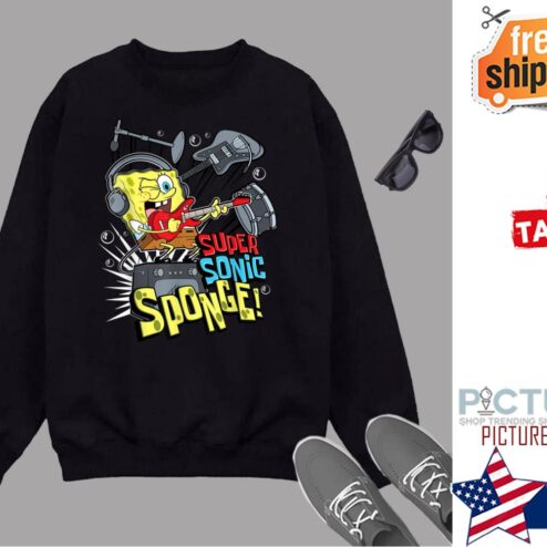 Spongebob Super Sonic Sponge Shirt