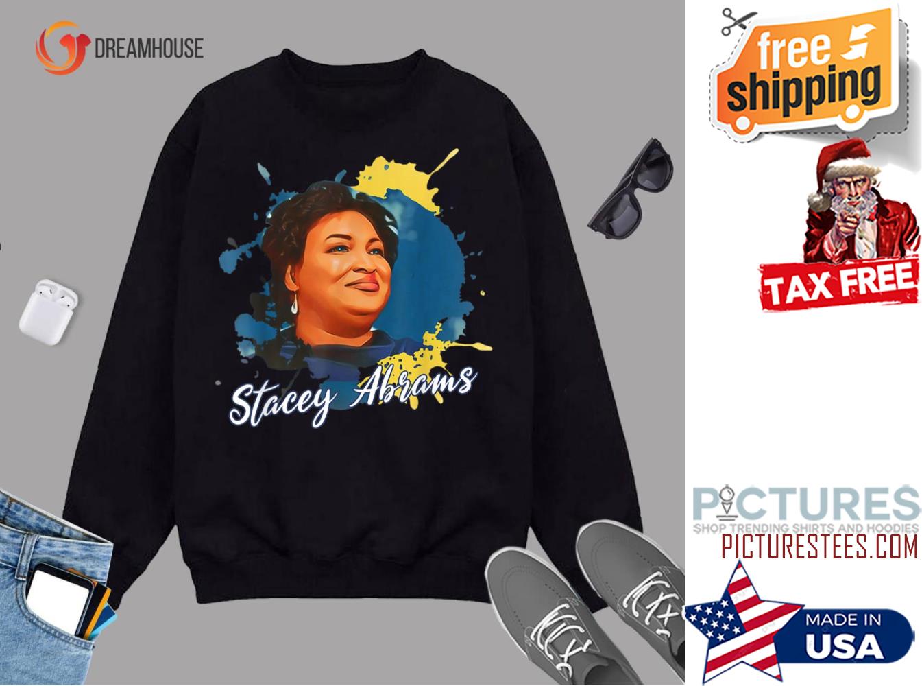 Stacey Abrams Fan for Georgia Sweater