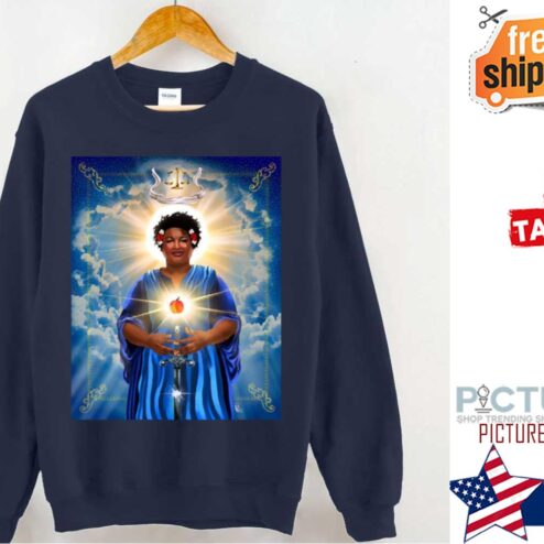 Stacey Abrams Patron Saint Of Fairness In Voting Shirt