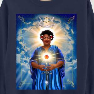 Stacey Abrams Patron Saint Of Fairness In Voting Sweats unisex, hoodie, sweatshirt Stacey Abrams Patron Saint Of Fairness In Voting Sweats unisex, hoodie, sweatshirt