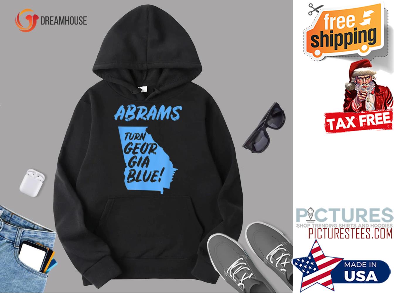 Stacey Abrams Turn Georgia Blue Governor Sweater