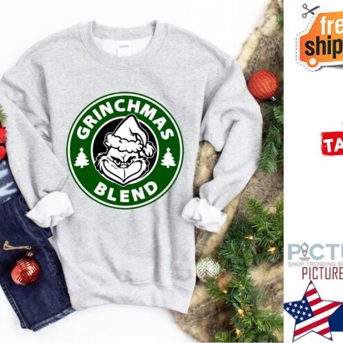 Starbucks The Grinch Christmas Shirt
