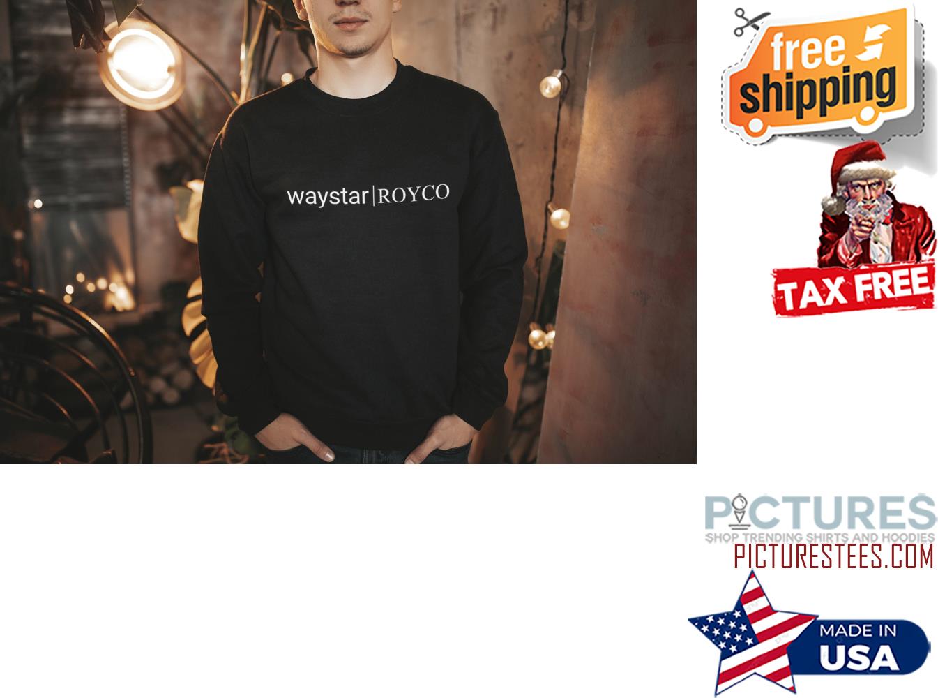 Succession Watch Party Royco Company Logo Crewneck Sweatshirt