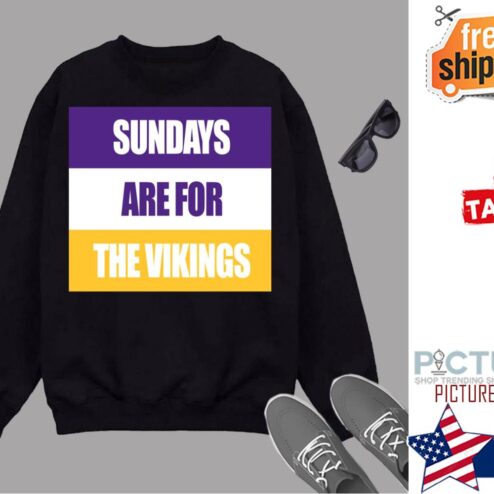 Sundays Are For The Vikings Shirt