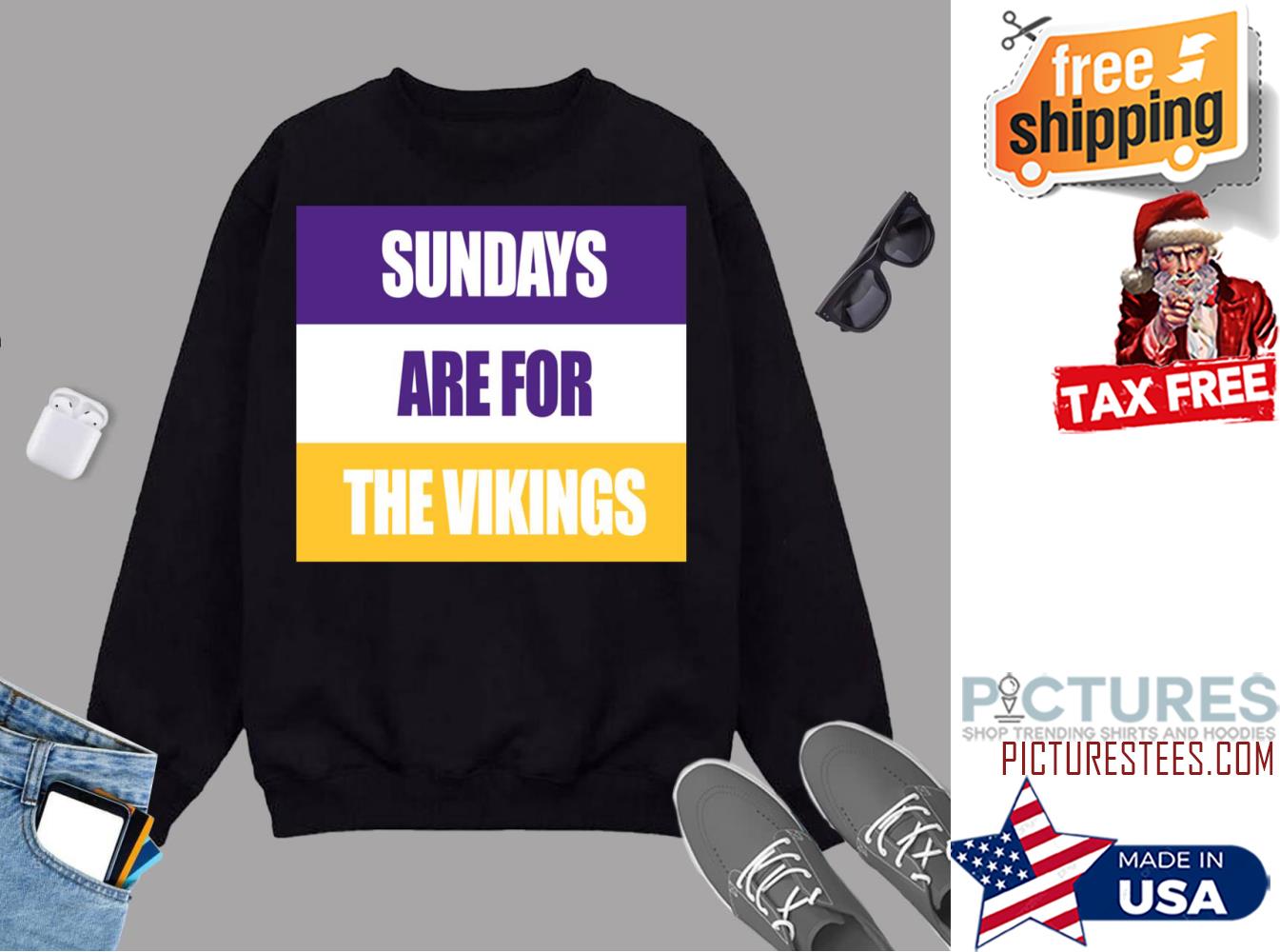 Sundays Are For The Vikings Sweatshirt