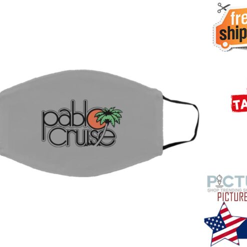 Sunset Pablo Cruise face mask