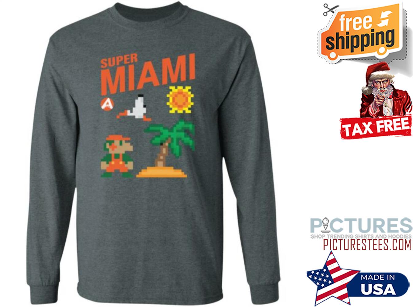 Super Miami Stickerzbyab Store Sweatshirt