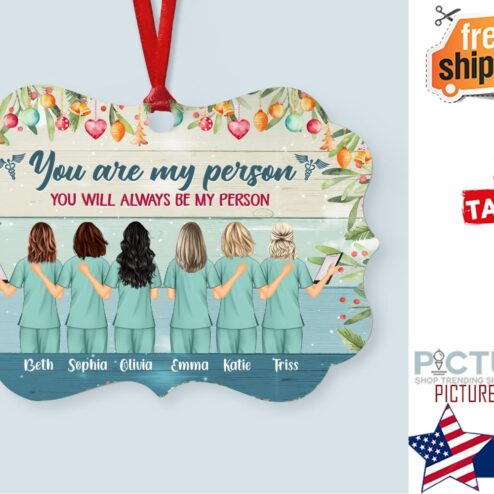 Thank You Survival Squad Personalized Aluminum Ornament