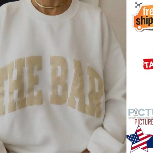 The Bar White  shirt
