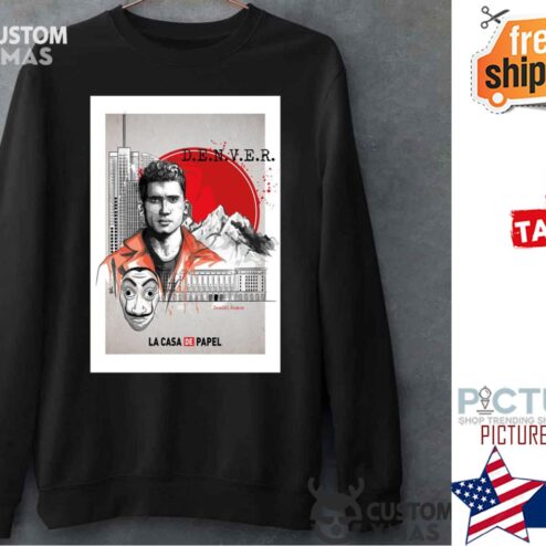 The Denvers De Papel Vintage Money Heist Japanese Style Sweater
