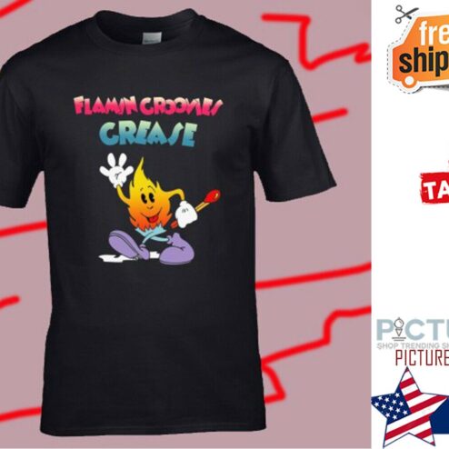 The Flamin Groovies Grease Logo Shirt