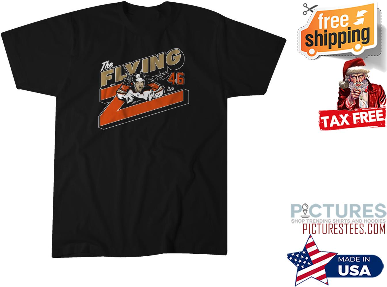 THE FLYING Z Trevor Zegras out in Anaheim Shirt