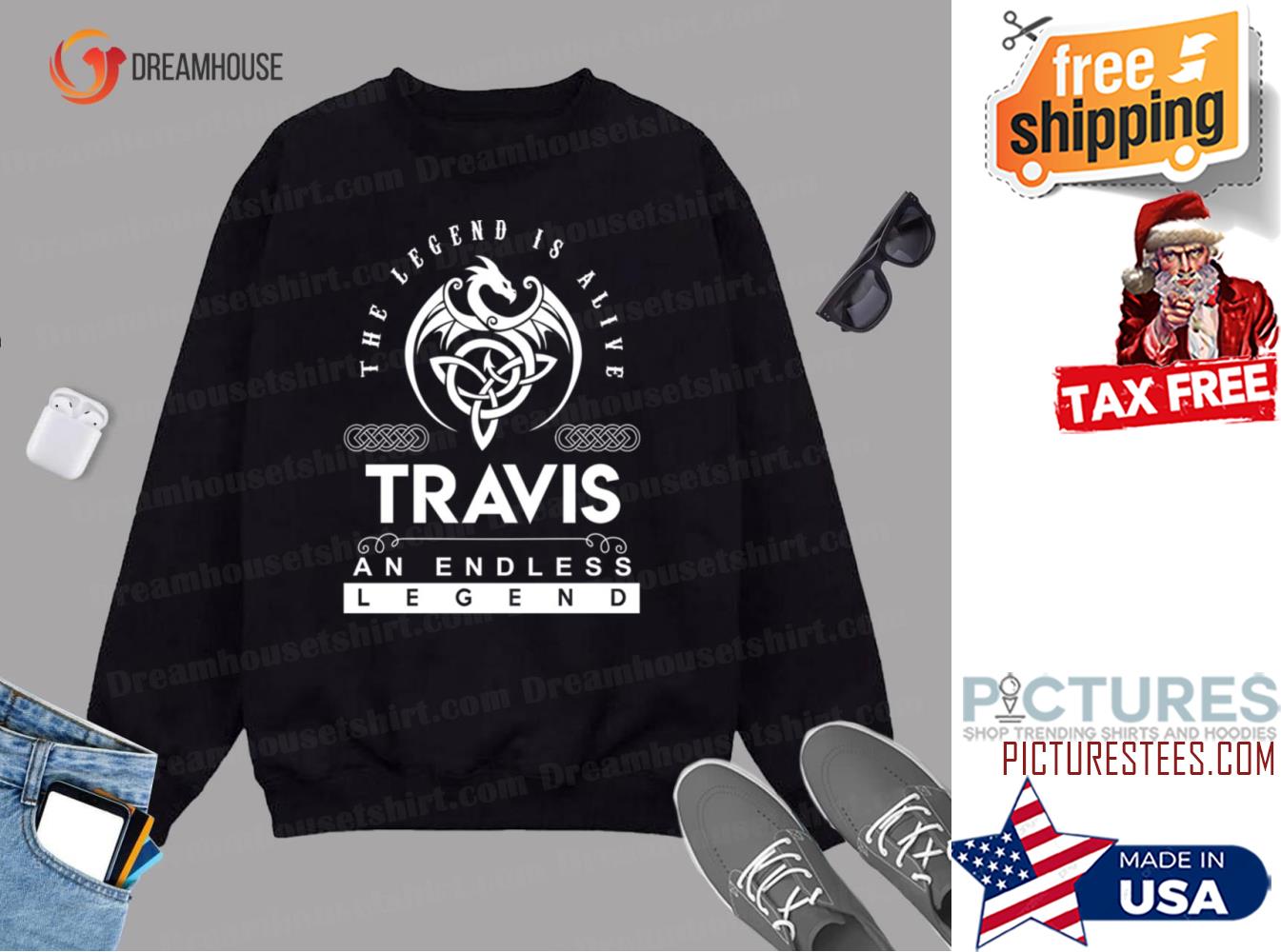 The Legend Is Alive ravis An Endless Legend Dragon Gift Item Sweatshirt