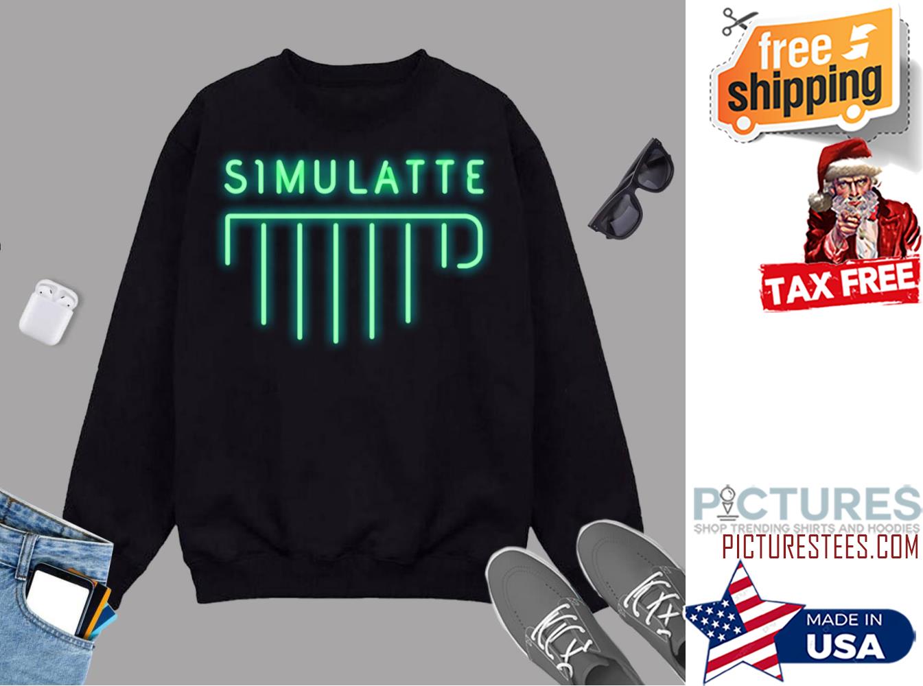 The Matrix Resurrections Simulatte Café Sweatshirt