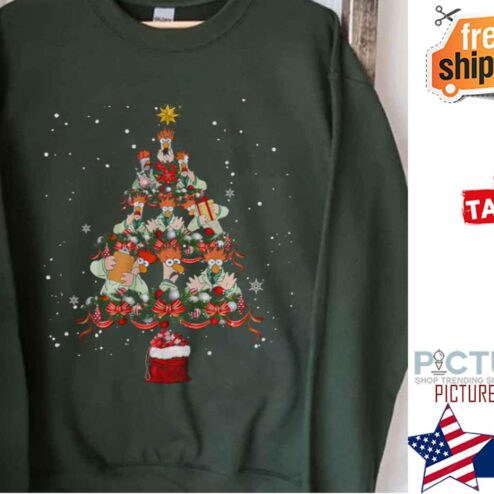 The Muppets Beaker Xmas Tree Christmas Shirt