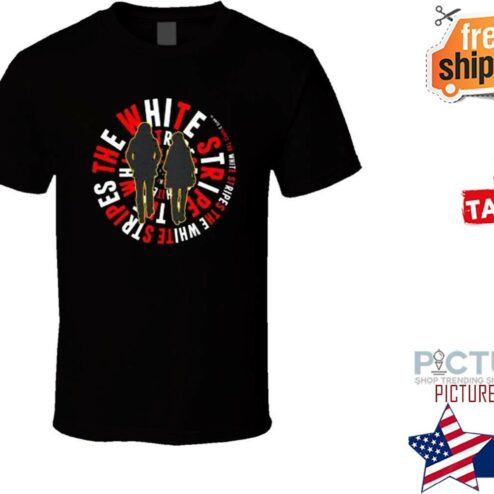 The White Stripes Logo Rock Music Shirt