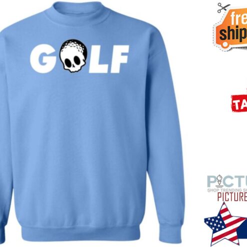 Tillys Bad Mulligan Golfskull Shirt