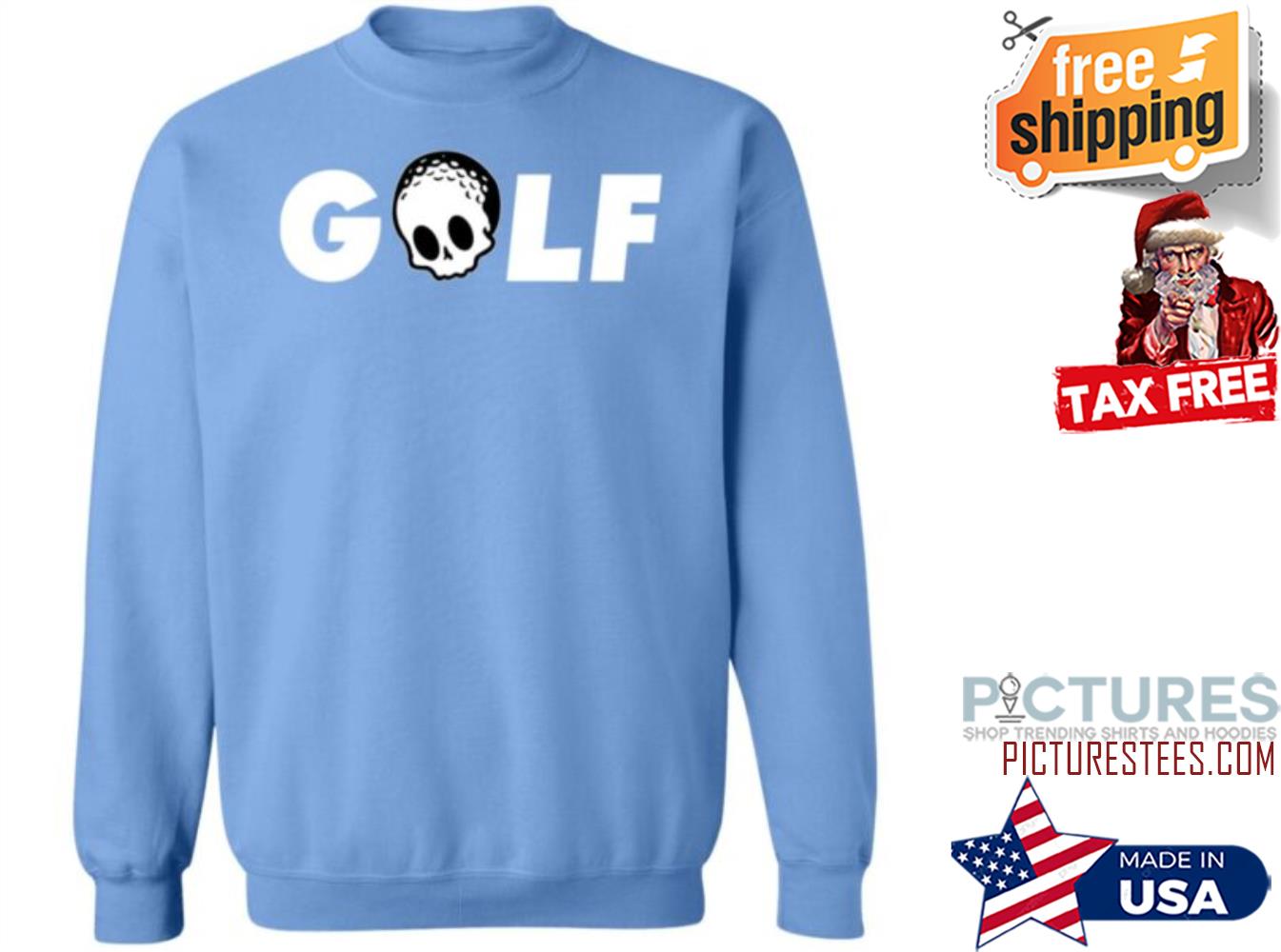 Tillys Bad Mulligan Golfskull Sweatshirt
