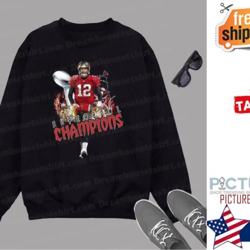 Tom Brady Tampa Bay Buccaneers Super Bowl LV Champions 2021 shirt