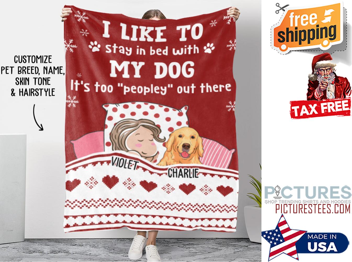 TOO PEOPLEY OUT THERE PERSONALIZED CUSTOM FLEECE BLANKET