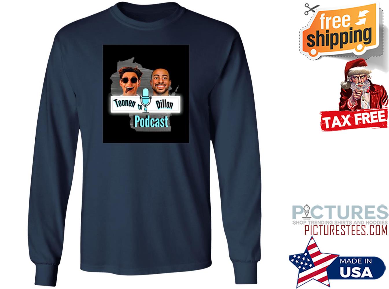 Toonen To Dillon Podcast Aj The Sauce Dillon Sweatshirt