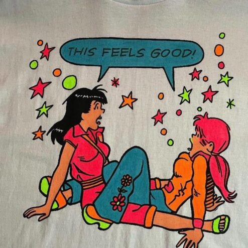 Girls this feels good funny shirt
