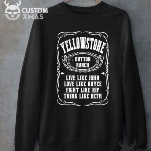 Yellowstone Live Like John Think Like Beth Dutton Ranch Sweater