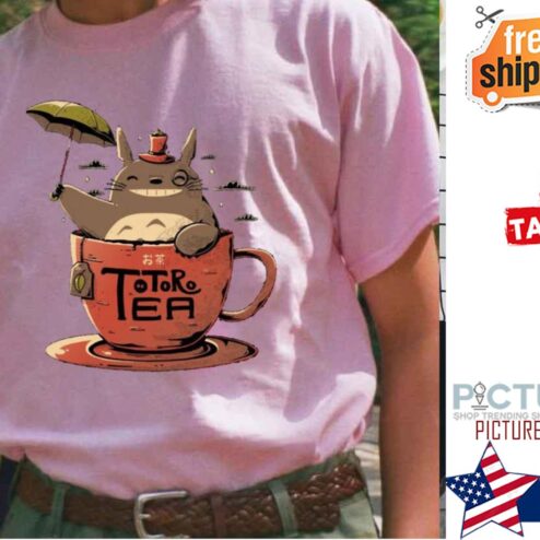 Toto Tea Harajuku Anime Ghibli Shirt