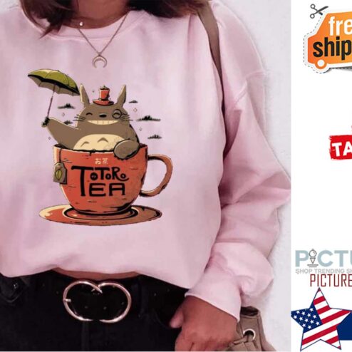 Toto Tea Harajuku Anime Ghibli shirt