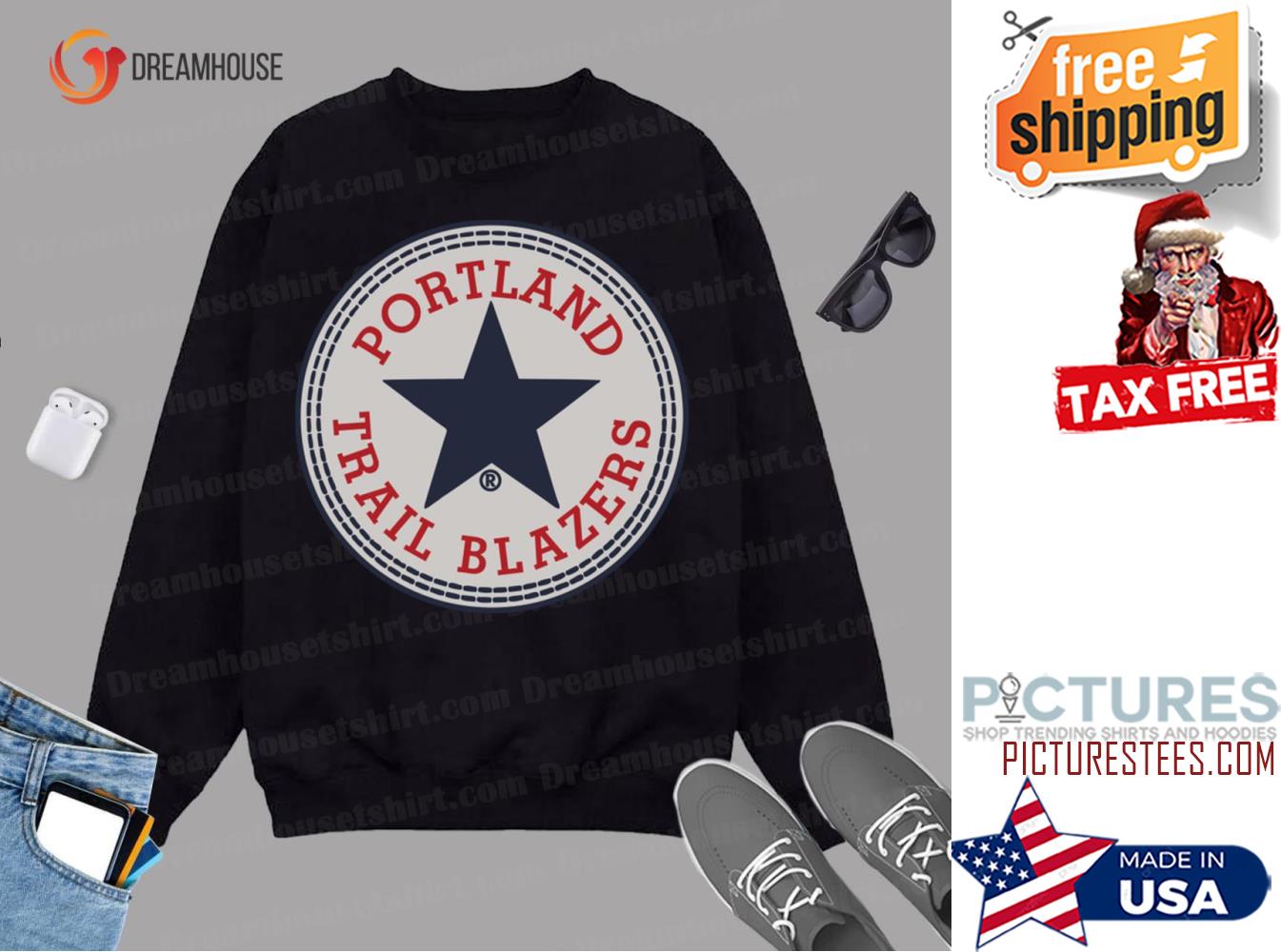 Trail Blazers Logo Sweatshirt