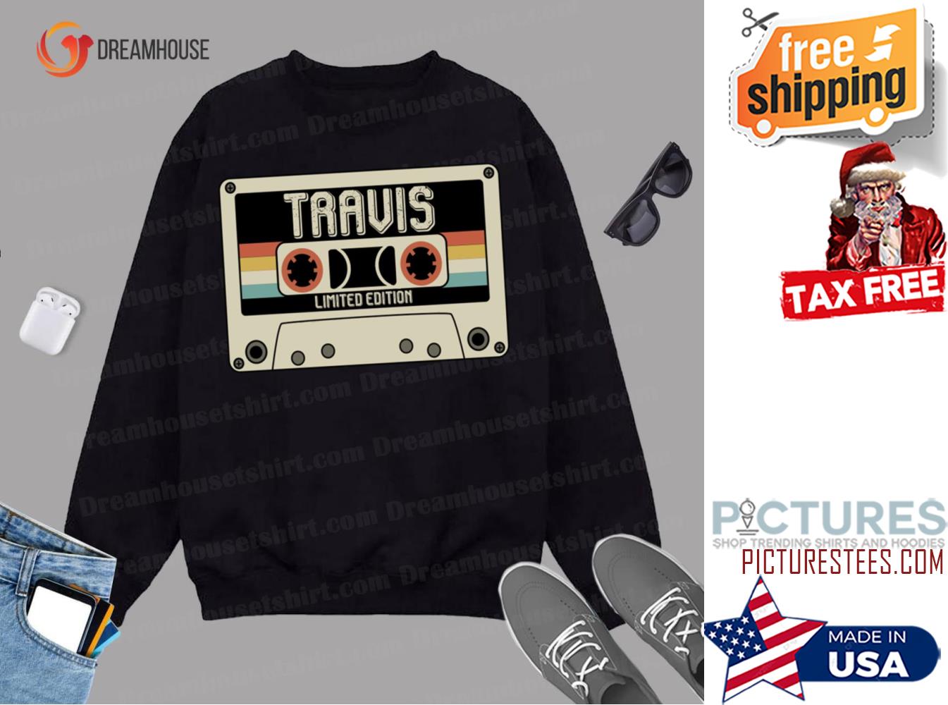 Travis Limited Edition Vintage Style Sweatshirt