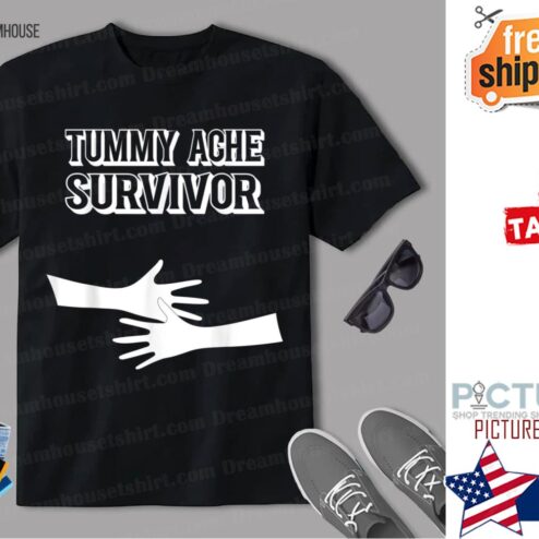 Tummy Ache Survival Humor Gift Shirt