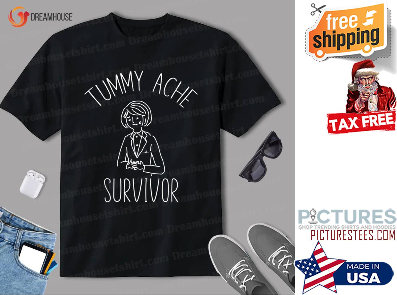 Tummy Ache Survivor Classic Shirt