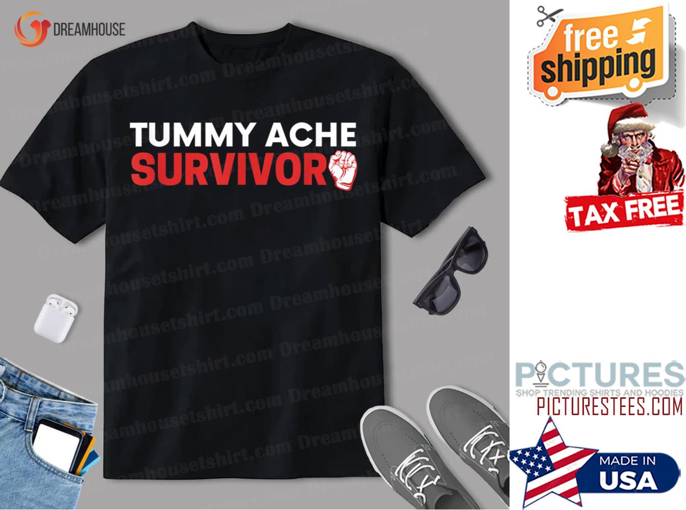 Tummy Ache Survivor Essential Shirt