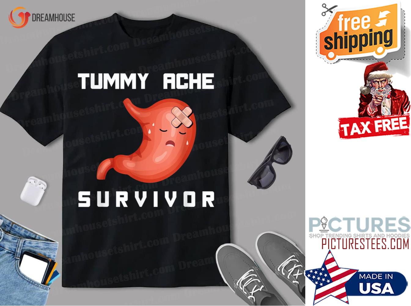 Tummy Ache Survivor Shirt