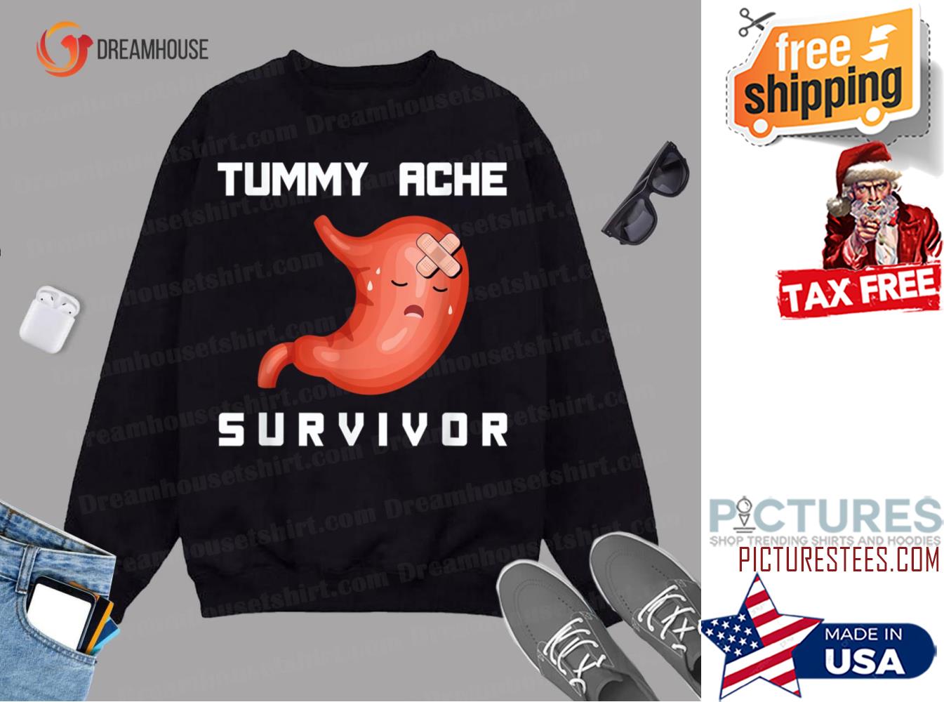 Tummy Ache Survivor Shirt2