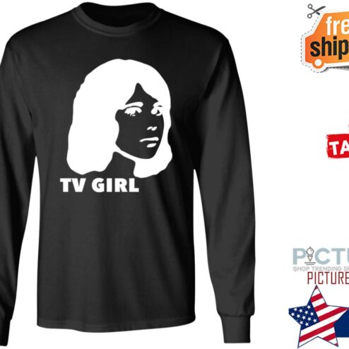 Tv Girl Classic Logo On Graphite From Tv Girl Shirt