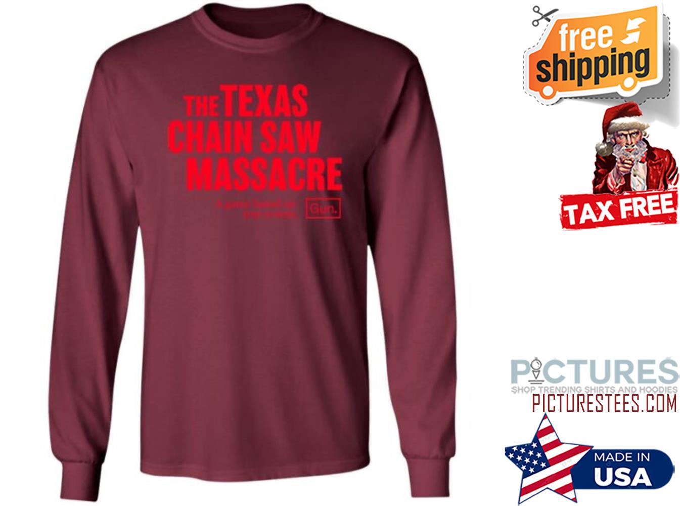 Tx Chain Saw Game Shop The Texas Chain Saw Massacre Sweatshirt