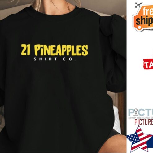 Unisex 21 Pineapples Crewneck Shirt